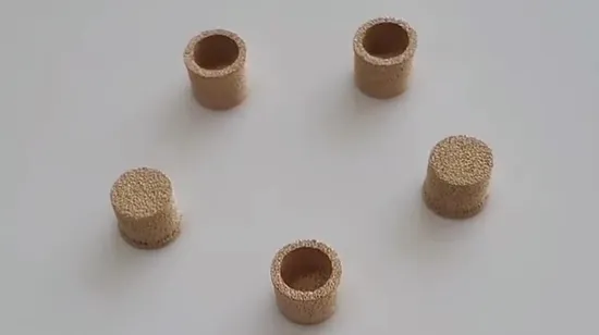 Bronze Filter Element Muffler Silencer for Oxygen Regulator Acetylene Regulator